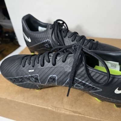 NIKE AIR ZOOM VAPOR 15 ACADEMY FG/MG FOOTBALL BOOTS DJ5631-001 Size 7.5 Cleats - Thumbnail 5