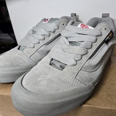 VANS Knu Skool Cordura Gray Suede Low-Top Lace Up Breathable Men's Size 11 - Thumbnail 2