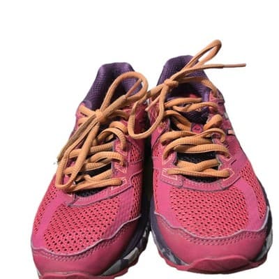 Asics GT 2000 Shoes Womens Size 5 Red Running Comfort Walking Gym Sneakers - Thumbnail 3