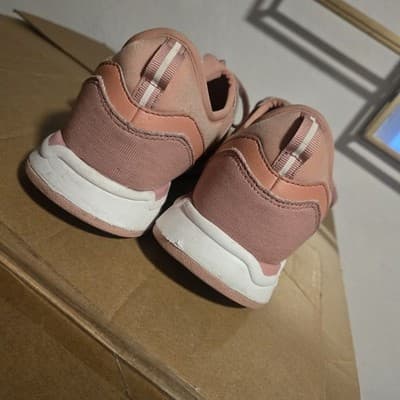 New Balance 247 Womens Size 8 Pink White Athletic Running Shoes Sneakers - Thumbnail 6