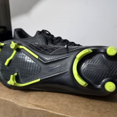 NIKE AIR ZOOM VAPOR 15 ACADEMY FG/MG FOOTBALL BOOTS DJ5631-001 Size 7.5 Cleats - Thumbnail 10