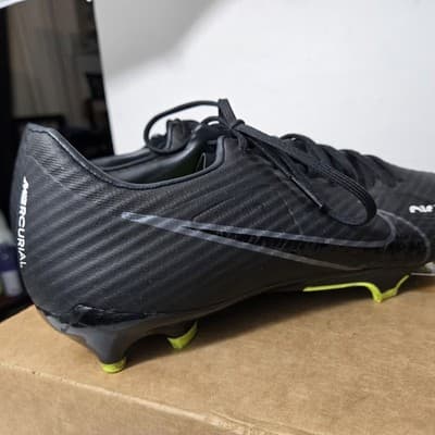 NIKE AIR ZOOM VAPOR 15 ACADEMY FG/MG FOOTBALL BOOTS DJ5631-001 Size 7.5 Cleats - Thumbnail 3