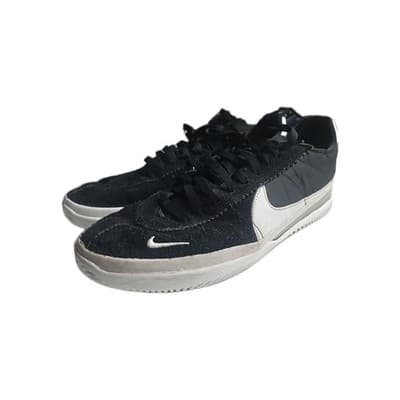 Nike SB BRSB Mens Size 11.5 Black White Skate Shoes Cortez Sneakers - Thumbnail 3