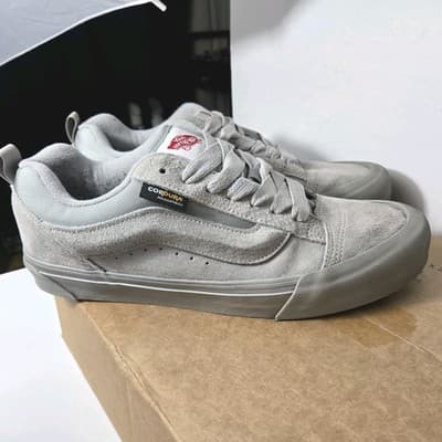 VANS Knu Skool Cordura Gray Suede Low-Top Lace Up Breathable Men's Size 11 - Thumbnail 5
