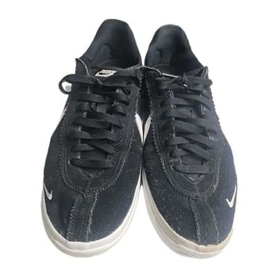 Nike SB BRSB Mens Size 11.5 Black White Skate Shoes Cortez Sneakers - Thumbnail 2