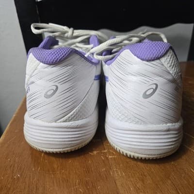 Asics GEL GAME 9 NEW Women's RUNNING Shoe Purple/White 8.5 - Thumbnail 6