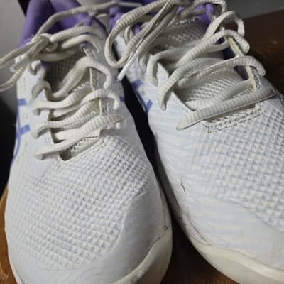 Asics GEL GAME 9 NEW Women's RUNNING Shoe Purple/White 8.5 - Thumbnail 11