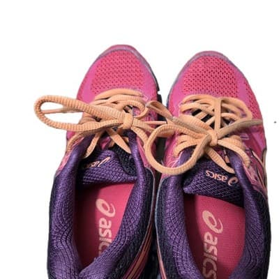Asics GT 2000 Shoes Womens Size 5 Red Running Comfort Walking Gym Sneakers - Thumbnail 4