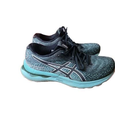 Asics Gel Nimbus 24 Green Running Shoes Sneakers Womens Size 6.5 - Thumbnail 3