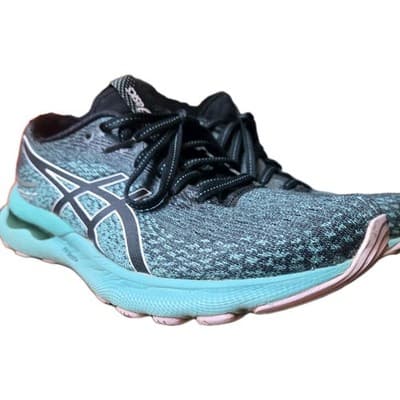 Asics Gel Nimbus 24 Green Running Shoes Sneakers Womens Size 6.5 - Thumbnail 2