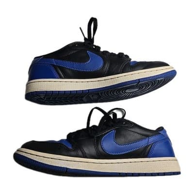 Men’s Nike Air Jordan 1 Retro Low OG Royal 2015 US Size 8 Black - Thumbnail 2