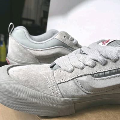 VANS Knu Skool Cordura Gray Suede Low-Top Lace Up Breathable Men's Size 11 - Thumbnail 7