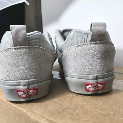 VANS Knu Skool Cordura Gray Suede Low-Top Lace Up Breathable Men's Size 11 - Thumbnail 6