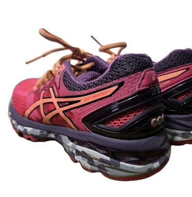 Asics GT 2000 Shoes Womens Size 5 Red Running Comfort Walking Gym Sneakers - Thumbnail 2