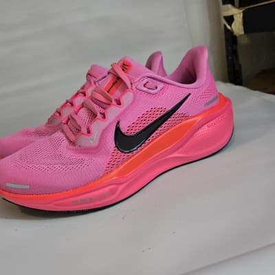 Nike Air Zoom Pegasus 41 Womens Size 7.5 Hot Punch Running Shoes