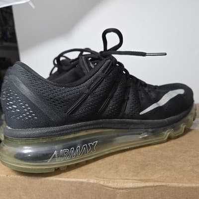 NIKE Air Max 2016 Black Dark Gray 806771-001 Mens Size 7.5 - Thumbnail 5