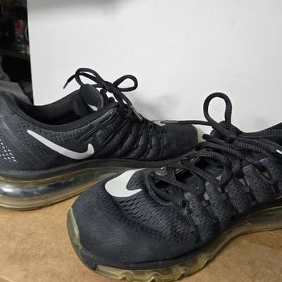 NIKE Air Max 2016 Black Dark Gray 806771-001 Mens Size 7.5 - Thumbnail 6