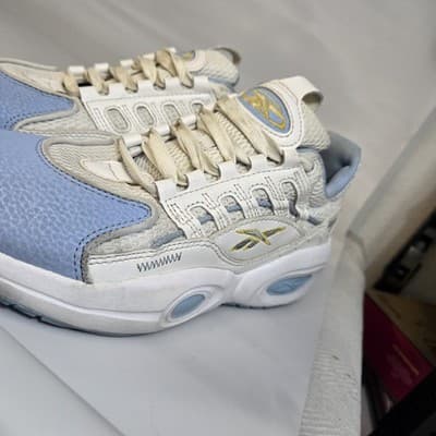 Reebok Solution Mid Iverson Men Size 5 Basketball Shoes ‘Denver Nuggets’ GX8930 - Thumbnail 7