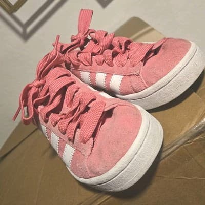 adidas Campus 00s Low Womens Size 5 US Pink Fusion Suede Chunky Shoes ID7028 - Thumbnail 3