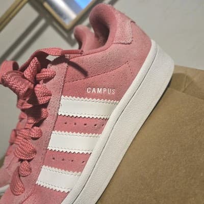adidas Campus 00s Low Womens Size 5 US Pink Fusion Suede Chunky Shoes ID7028 - Thumbnail 7