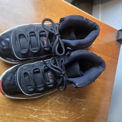 Nike Air Jordan 11 Retro Bred Size 3y Space Jam Concord - Thumbnail 6