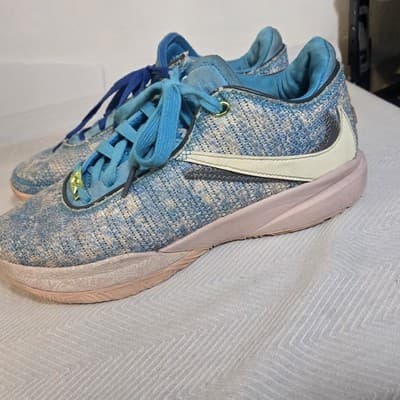 Nike Lebron 20 All-Star Blue Lightning Coconut Shoes Mens Size 8 Basketball