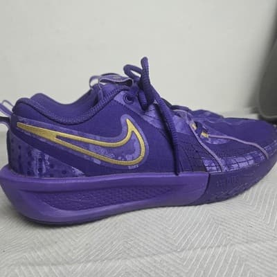 Nike G.T. Cut 4.5 Big Kids Basketball Shoes FZ7300-500 Court Purple - Thumbnail 7