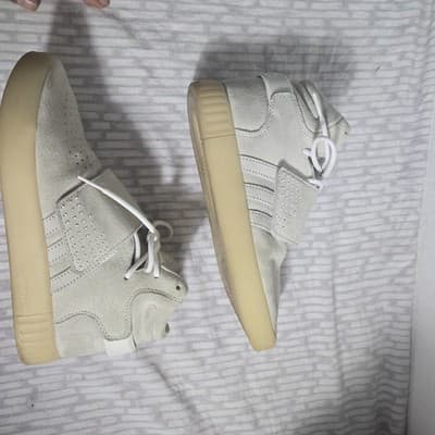 Size 6 Adidas Tubular Invader Strap Linen Khaki - Thumbnail 3