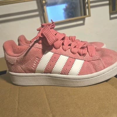 adidas Campus 00s Low Womens Size 5 US Pink Fusion Suede Chunky Shoes ID7028 - Thumbnail 5