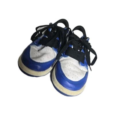 Nike Air Jordan 1 Retro Low OG Game Royal GS Blue Black 12c - Thumbnail 3
