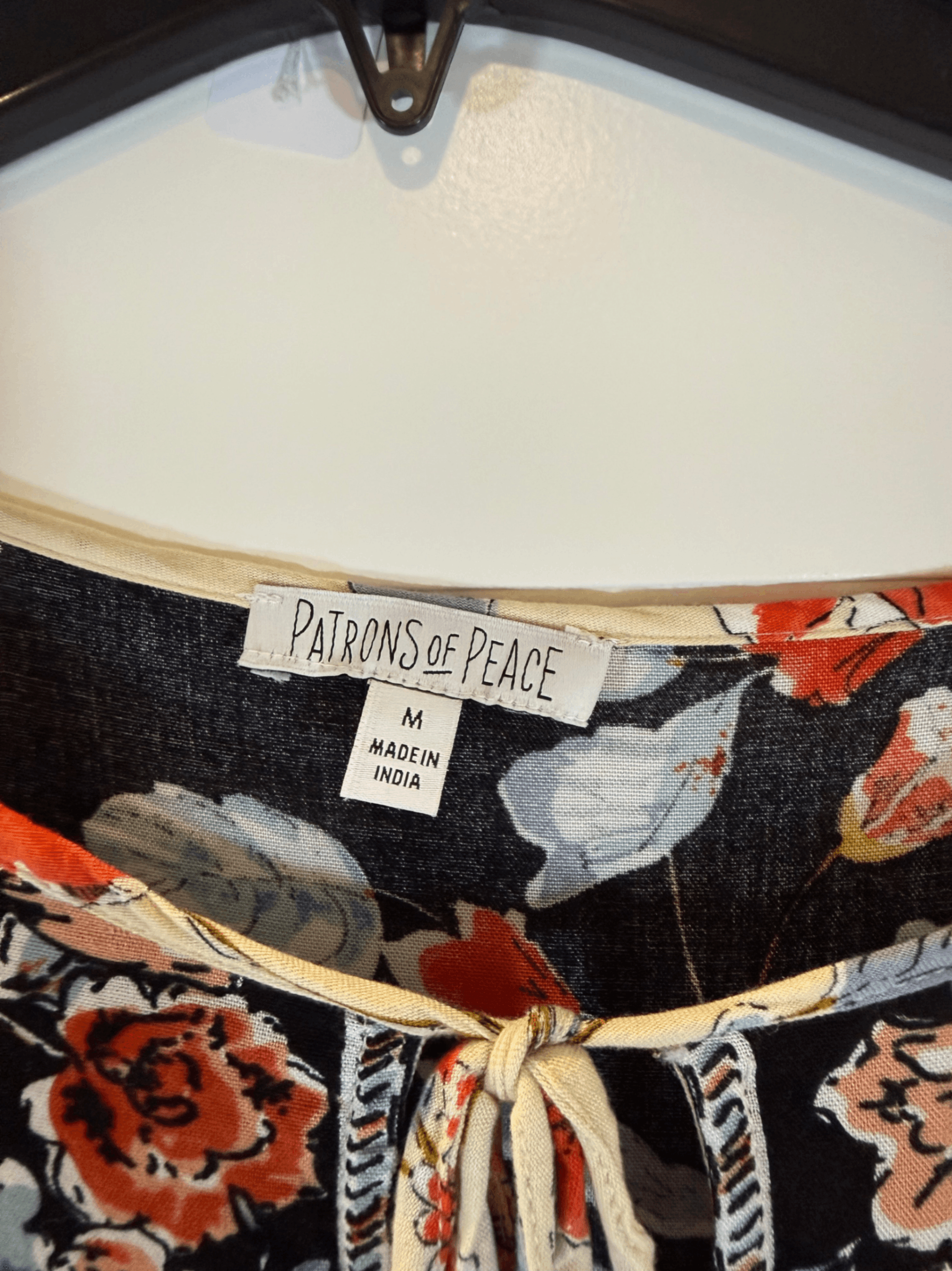 Patrons of Peace Floral Boho Dress Size M - Thumbnail 2