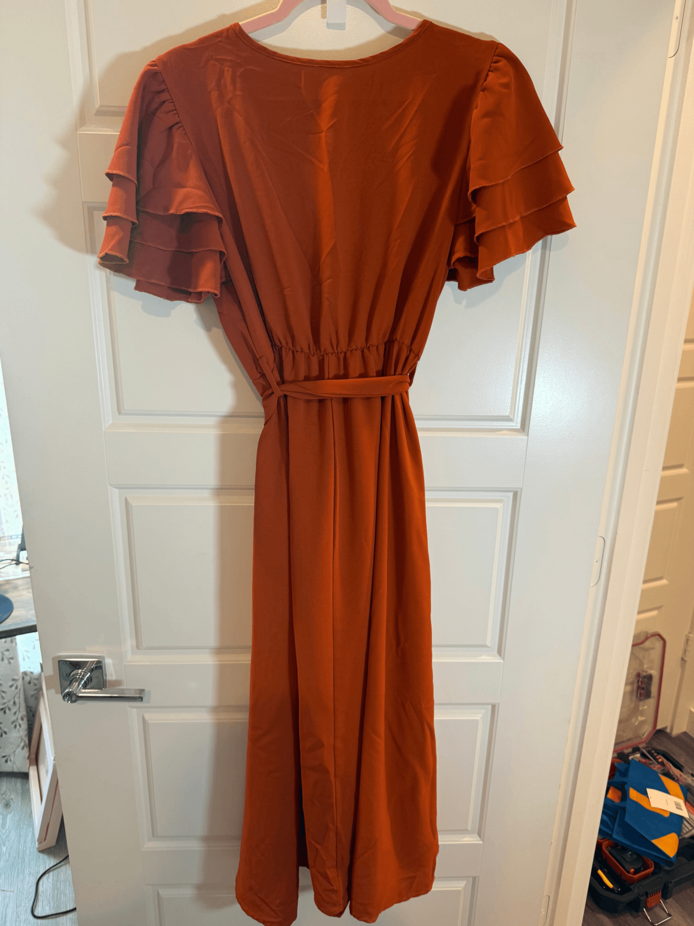 SHEIN Women's Ruffle Sleeve Dress Size M