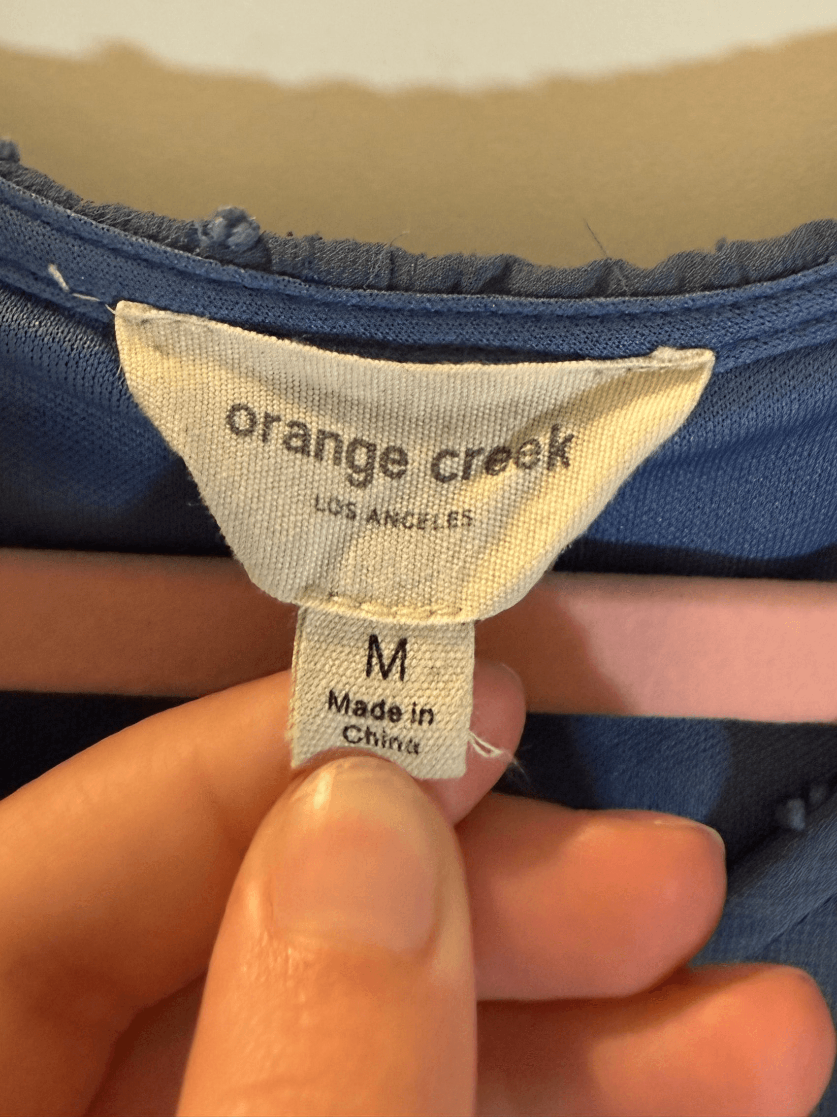 Orange Creek Blue Maxi Dress Size M - Thumbnail 2