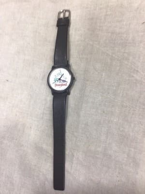 Vintage Disney 35 Years Disneyland Lorus Black Watch - Thumbnail 2