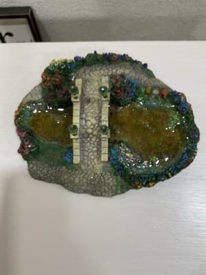 Hawthorne Village Limited Edition Lamplight Bridge W/ Lights & Painter Complete - Thumbnail 5