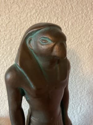 Ancient Egypt Replica Of THOTH, God Of Magic, Wisdom & The Moon Statue - Thumbnail 2