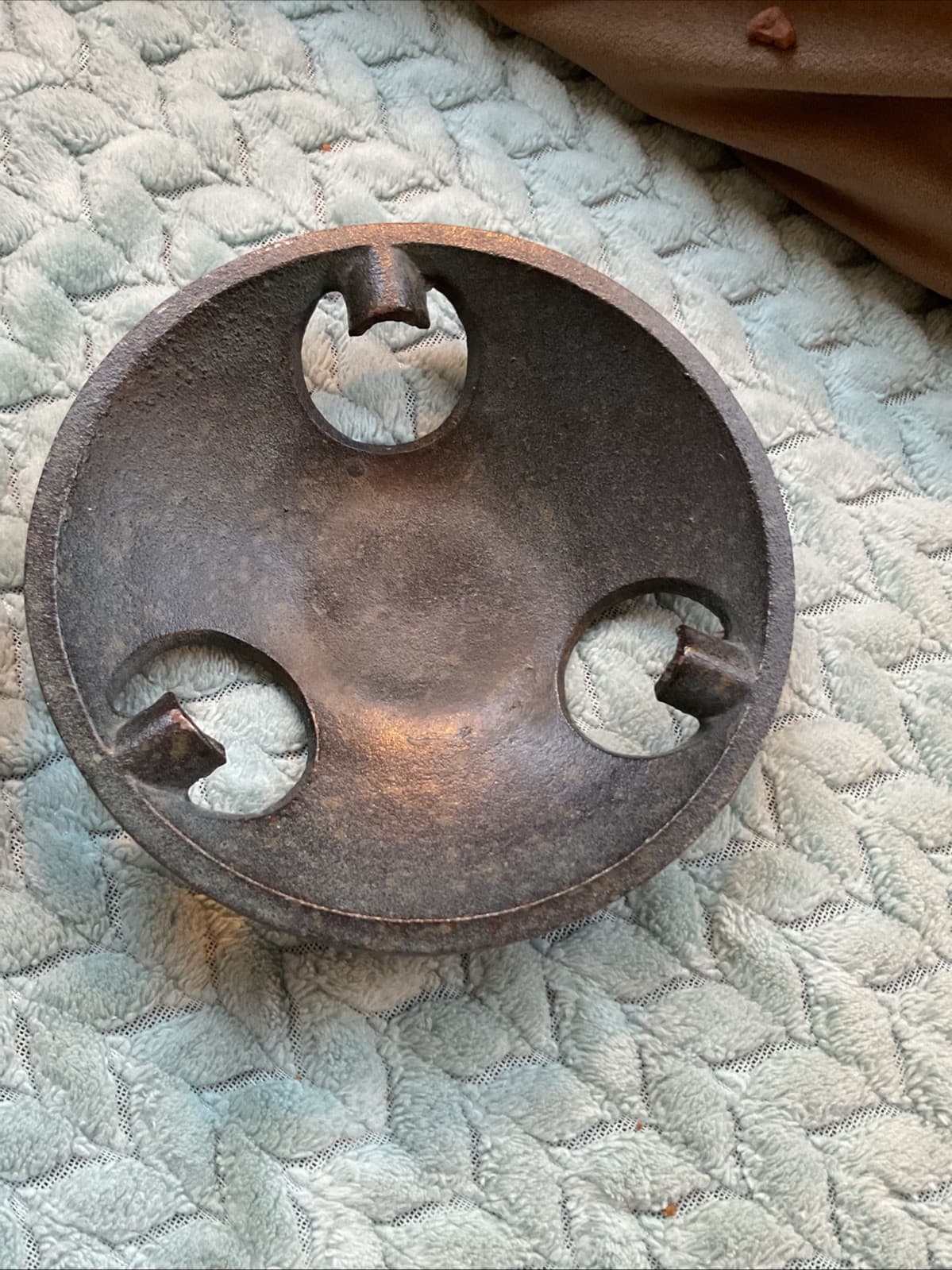 Vintage Nambo Tiki Japanese Incense Burner Cast Iron Mid Century - Thumbnail 6