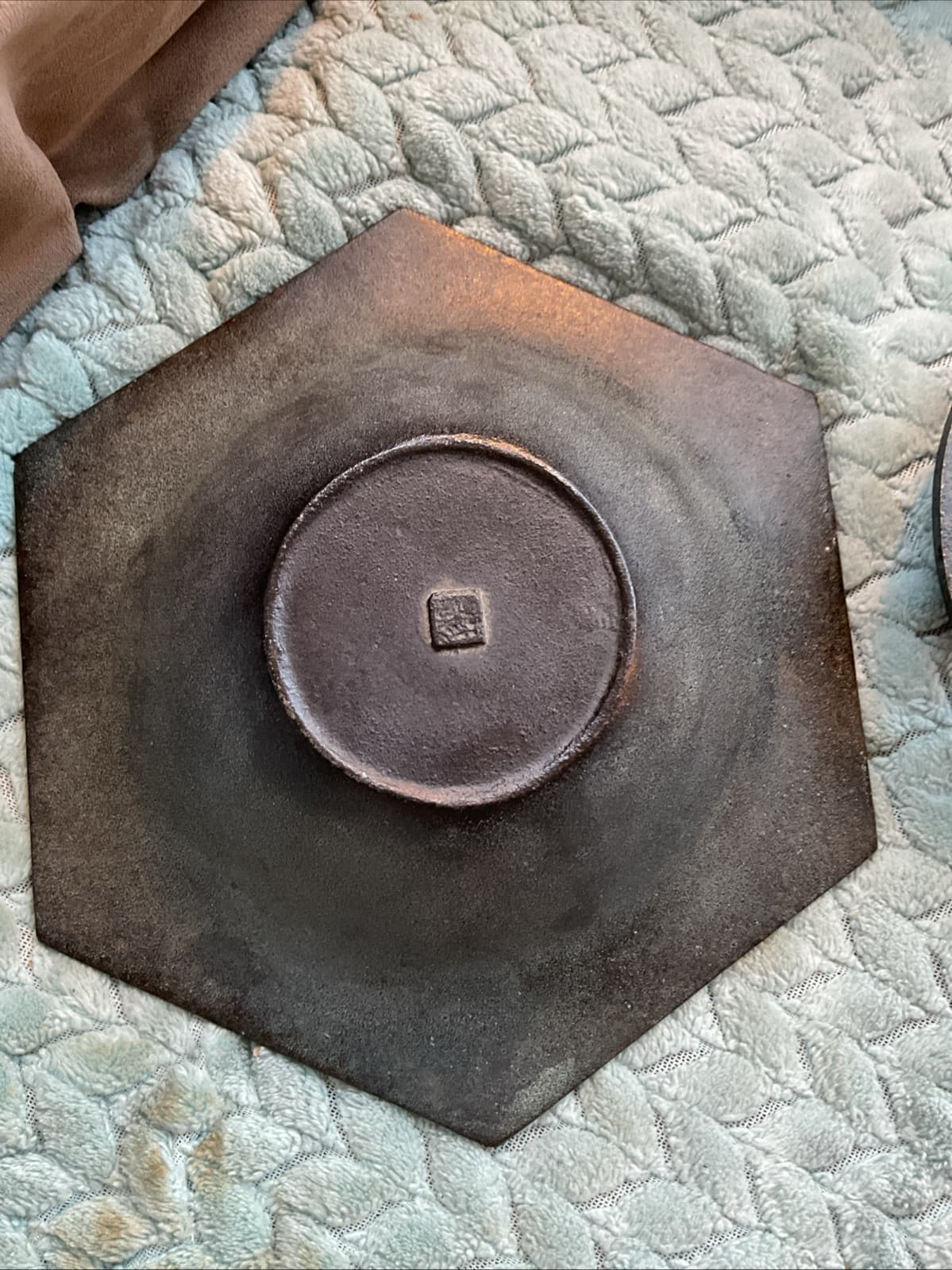 Vintage Nambo Tiki Japanese Incense Burner Cast Iron Mid Century - Thumbnail 7