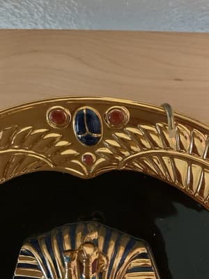 Franklin Mint Limited Edition "The Mask of Tutankhamun" Collector Plate #RA1893 - Thumbnail 4