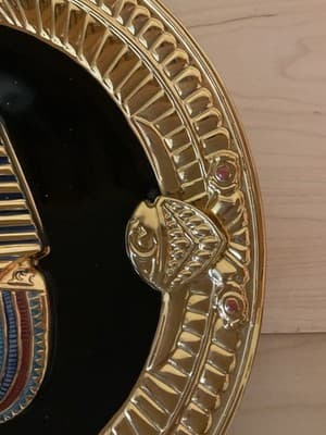 Franklin Mint Limited Edition "The Mask of Tutankhamun" Collector Plate #RA1893 - Thumbnail 3