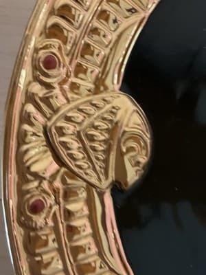 Franklin Mint Limited Edition "The Mask of Tutankhamun" Collector Plate #RA1893 - Thumbnail 5