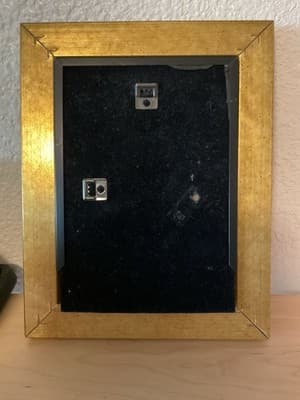 Ancient Egyptian Gold Embossed Mask Of King Tut In Gold Frame - Thumbnail 6