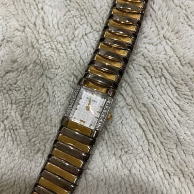 Ladies Bulova 98R67 Gold & Diamonds Watch - Thumbnail 3