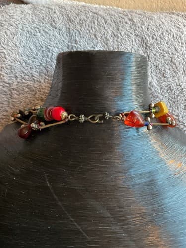 Vintage 1970’s Murano Glass Beaded 84” Necklace - Thumbnail 8