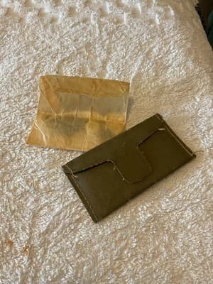 U.S. Army WWII Button/ Sewing Pouch Compliments Of Coca Cola Bottling Co. - Thumbnail 3