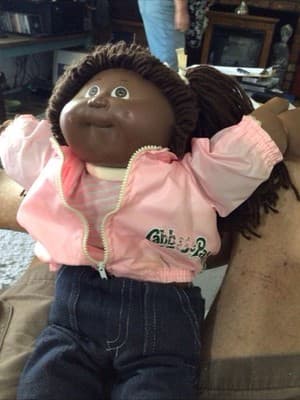 Cabbage Patch Black African American 1983 Pigtails Vintage Xavier Roberts - Thumbnail 4