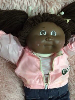 Cabbage Patch Black African American 1983 Pigtails Vintage Xavier Roberts - Thumbnail 3