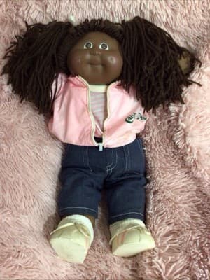 Cabbage Patch Black African American 1983 Pigtails Vintage Xavier Roberts - Thumbnail 5