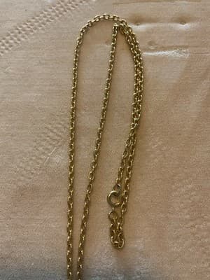 Vintage Gold & Silver Jewish Star Of David And Life Rotation Necklace - Thumbnail 5