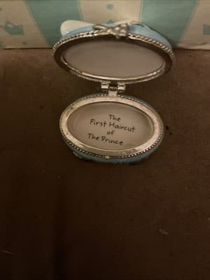 PRINCE TOOTH/HAIRCUT TREASURE BOX TRINKET BOX SET- Excellent CONDITION - Thumbnail 8